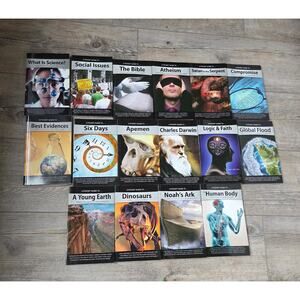Answers in Genesis "A Pocket Guide To." 15-Book Lot Creation Science Apologetics